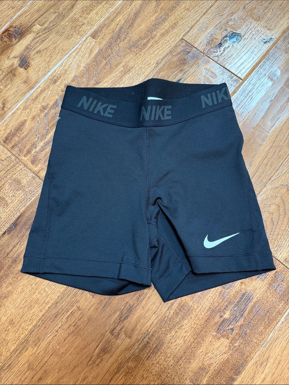 Nike Women's Black Performance Dri-Fit Biker Shorts